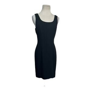 The Limited black sleeveless sheath dress size 2